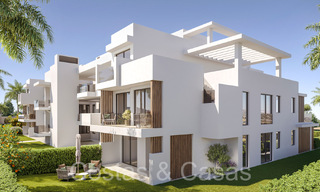 Nouveau sur le marché. Appartements contemporains de nouvelle construction à vendre sur le New Golden Mile, Marbella - Estepona 70981 