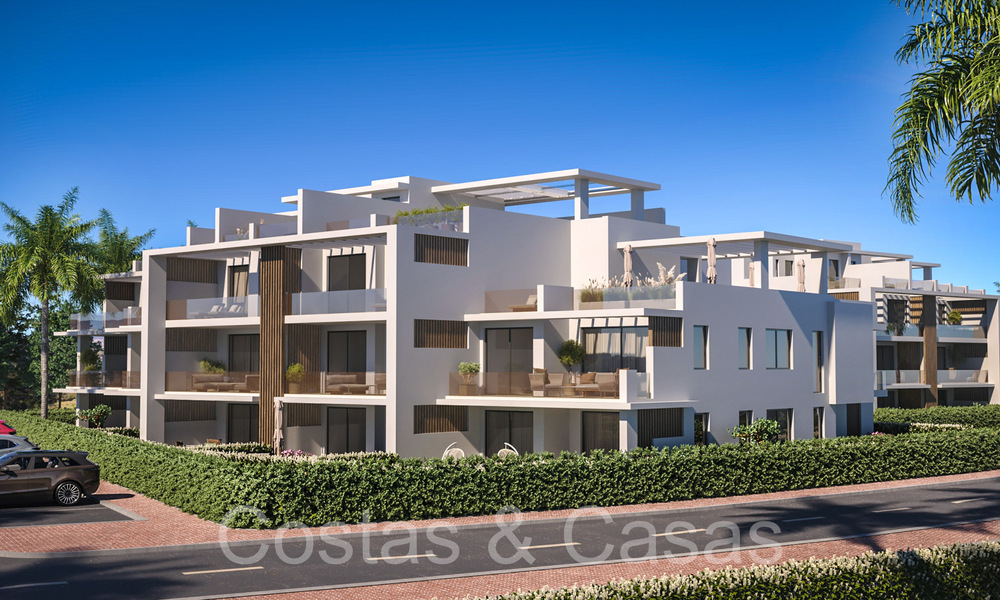 Nouveau sur le marché. Appartements contemporains de nouvelle construction à vendre sur le New Golden Mile, Marbella - Estepona 70982