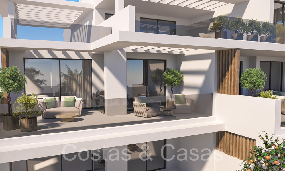 Nouveau sur le marché. Appartements contemporains de nouvelle construction à vendre sur le New Golden Mile, Marbella - Estepona 70983