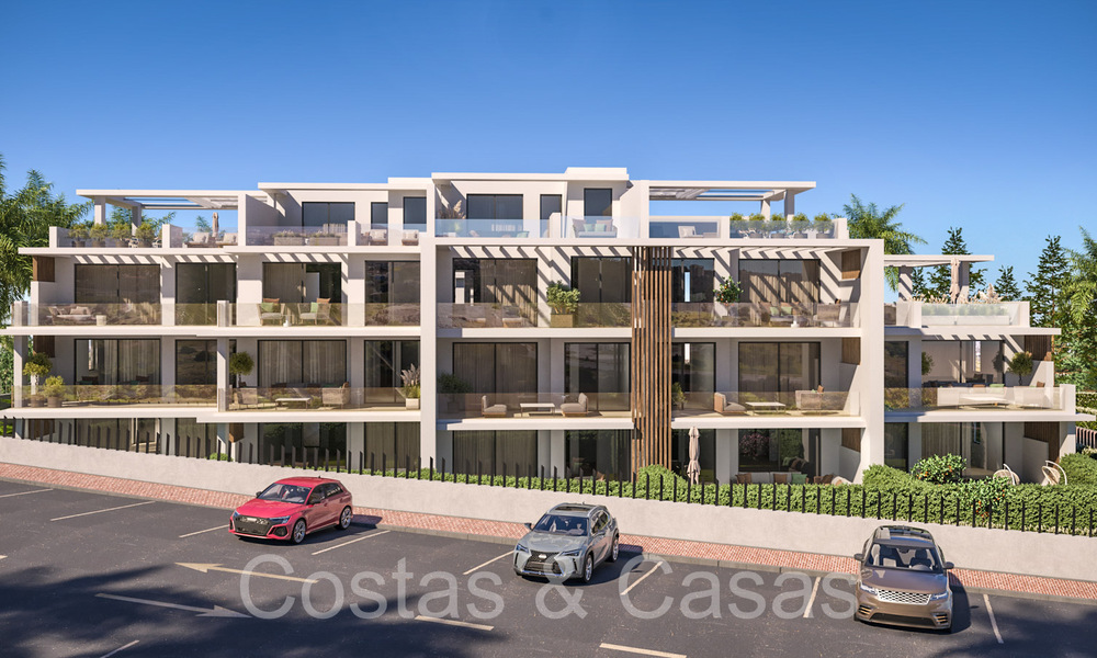 Nouveau sur le marché. Appartements contemporains de nouvelle construction à vendre sur le New Golden Mile, Marbella - Estepona 70985