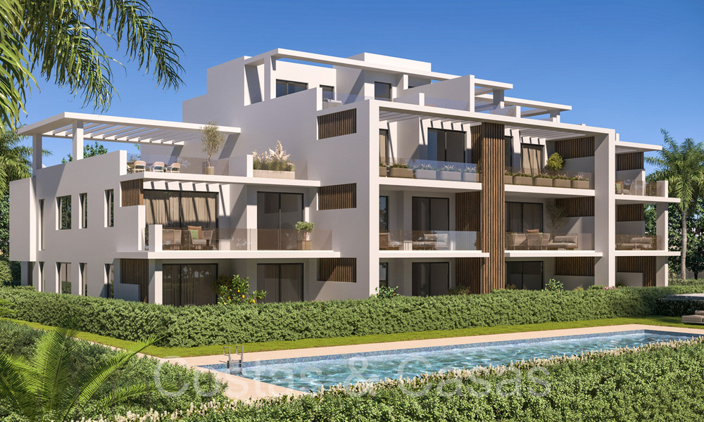 Nouveau sur le marché. Appartements contemporains de nouvelle construction à vendre sur le New Golden Mile, Marbella - Estepona 70986