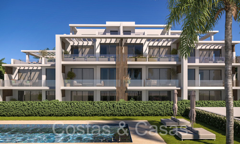 Nouveau sur le marché. Appartements contemporains de nouvelle construction à vendre sur le New Golden Mile, Marbella - Estepona 70987