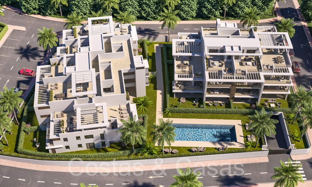 Nouveau sur le marché. Appartements contemporains de nouvelle construction à vendre sur le New Golden Mile, Marbella - Estepona 70996