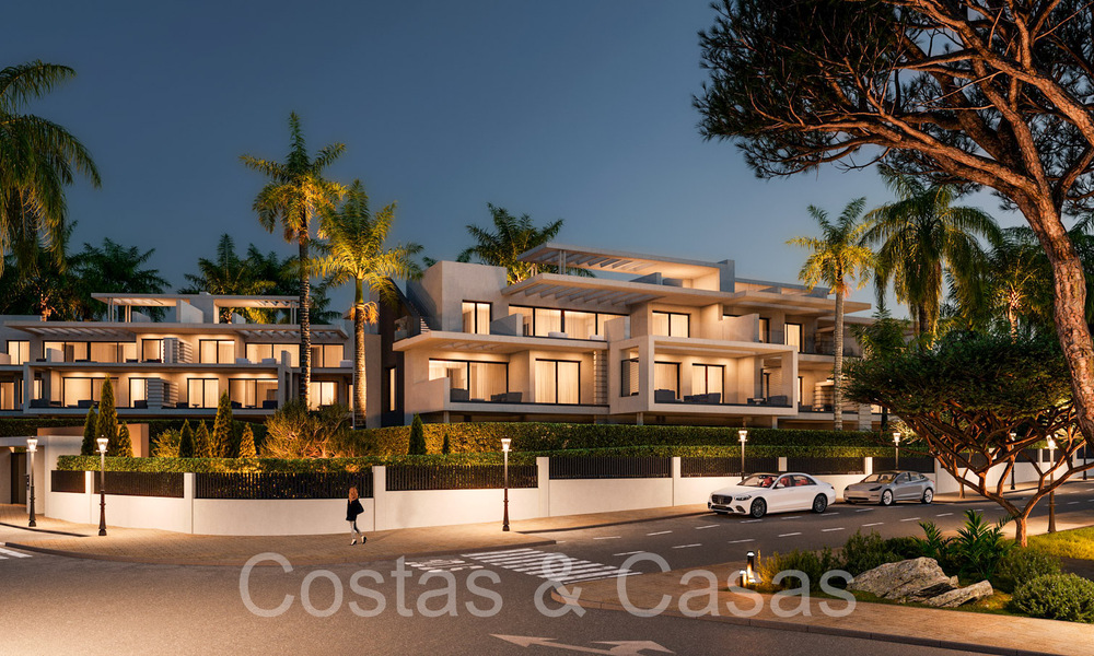 Nouveau projet d'appartements et penthouses de luxe à vendre à quelques pas de la plage d'Estepona 71079