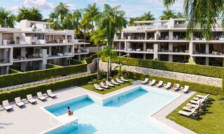 Nouveau projet d'appartements et penthouses de luxe à vendre à quelques pas de la plage d'Estepona 71085 