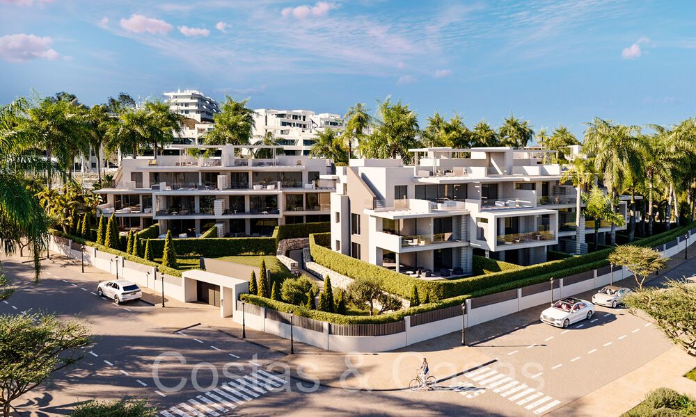 Nouveau projet d'appartements et penthouses de luxe à vendre à quelques pas de la plage d'Estepona 71087