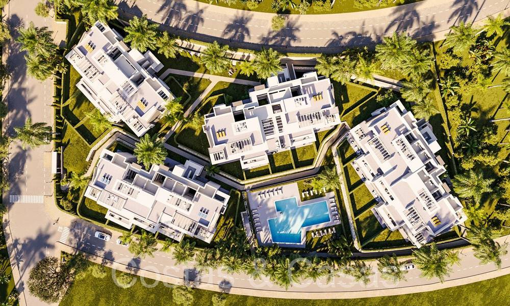 Nouveau projet d'appartements et penthouses de luxe à vendre à quelques pas de la plage d'Estepona 71098