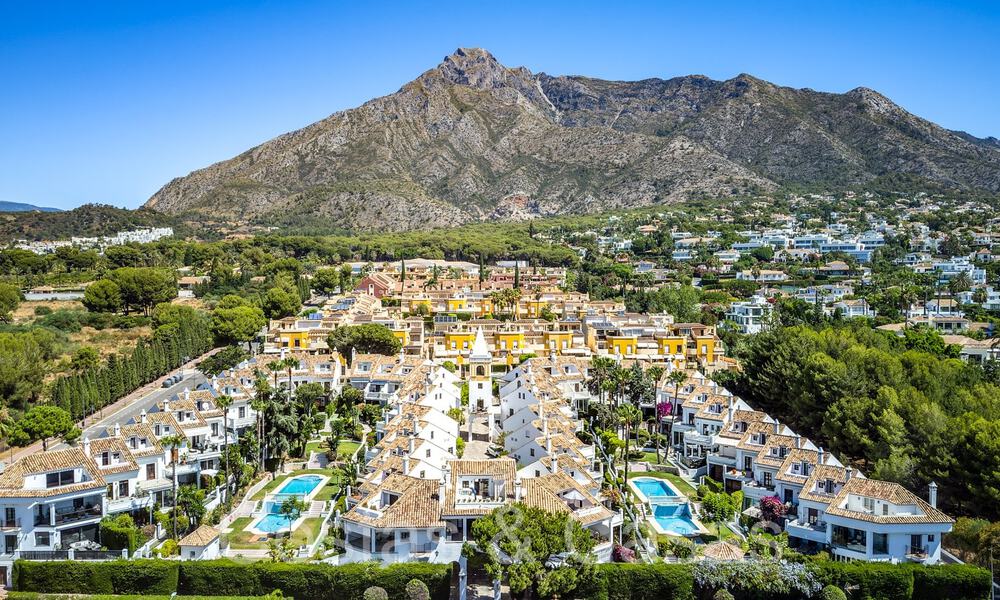 Penthouse en duplex de prestige avec piscine privée à vendre sur le prestigieux Golden Mile de Marbella 71139