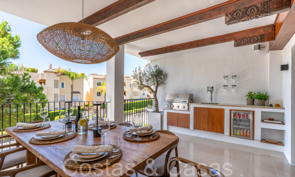 Penthouse en duplex de prestige avec piscine privée à vendre sur le prestigieux Golden Mile de Marbella 71177