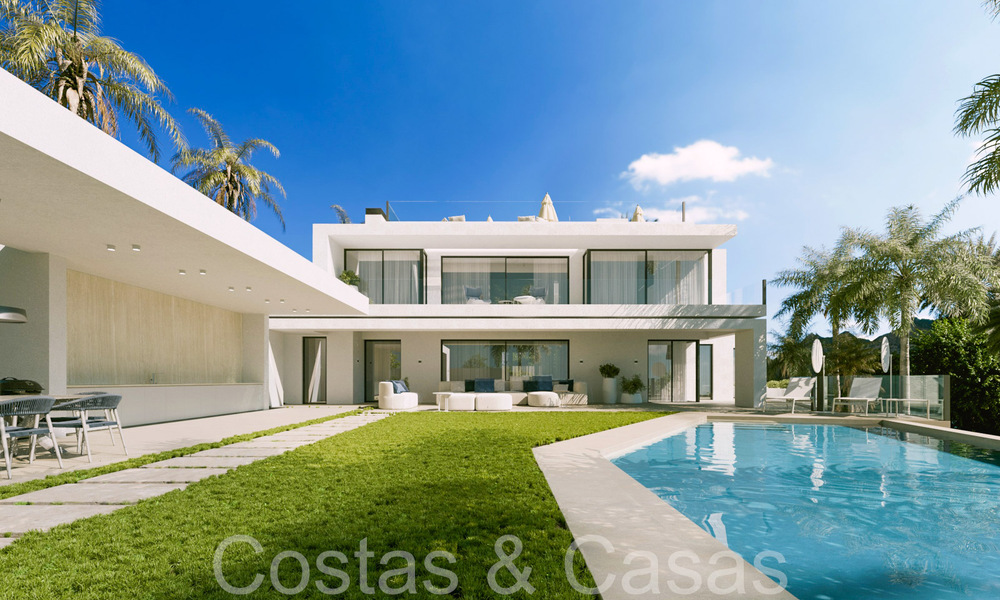 Villa neuve au design contemporain à vendre dans l'exclusif Cascada de Camojan sur le Golden Mile de Marbella 71320