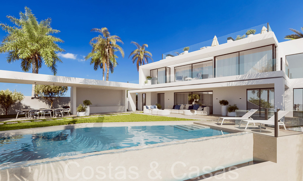 Villa neuve au design contemporain à vendre dans l'exclusif Cascada de Camojan sur le Golden Mile de Marbella 71350