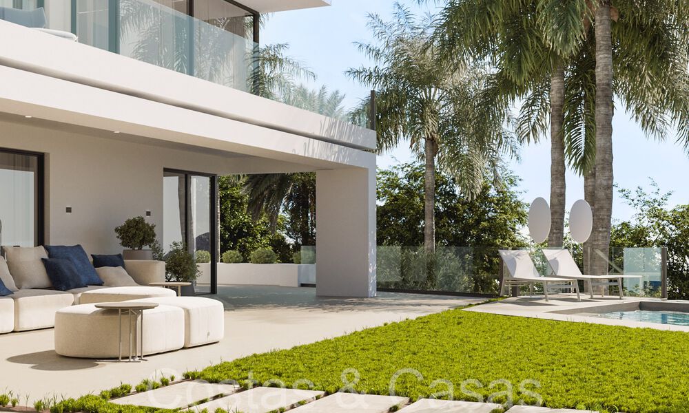 Villa neuve au design contemporain à vendre dans l'exclusif Cascada de Camojan sur le Golden Mile de Marbella 71351