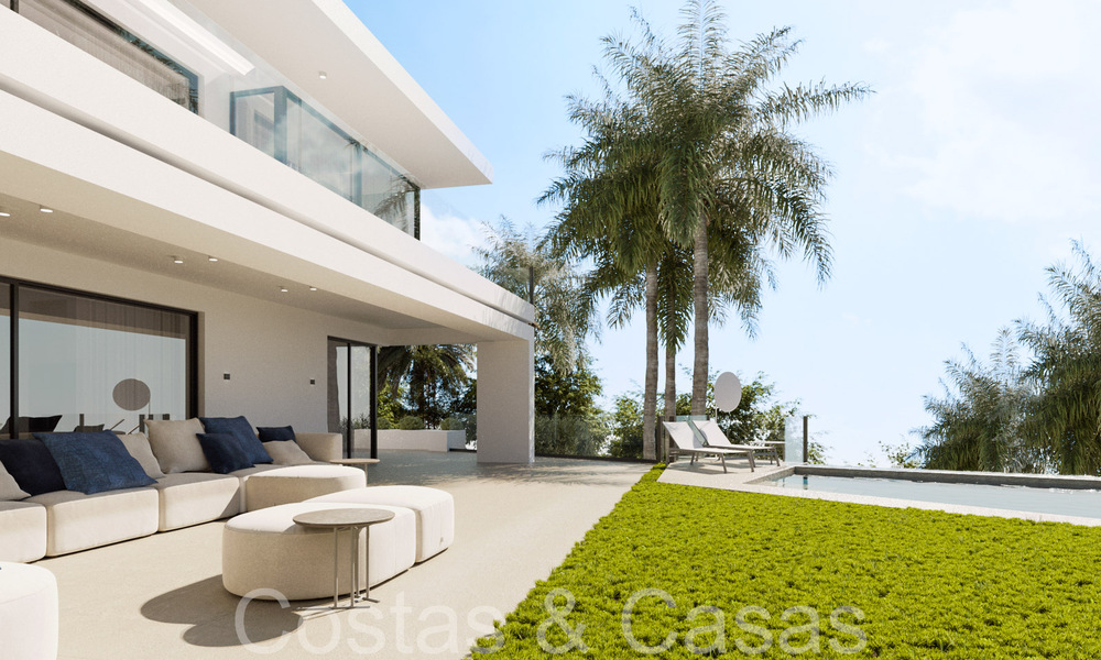 Villa neuve au design contemporain à vendre dans l'exclusif Cascada de Camojan sur le Golden Mile de Marbella 71355