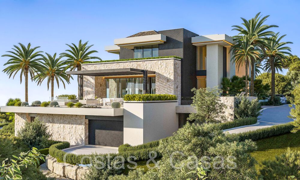 Majestueuse villa de charme à vendre, avec vue sur la mer, dans le complexe de golf le plus exclusif de La Zagaleta à Benahavis - Marbella 71425