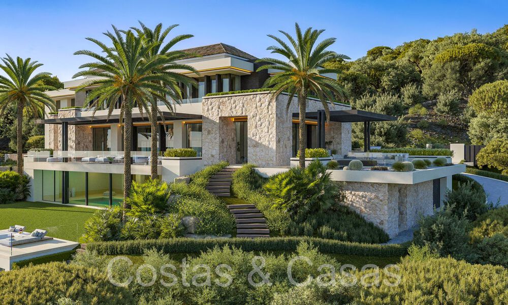 Majestueuse villa de charme à vendre, avec vue sur la mer, dans le complexe de golf le plus exclusif de La Zagaleta à Benahavis - Marbella 71427