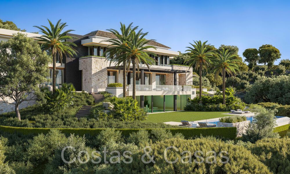 Majestueuse villa de charme à vendre, avec vue sur la mer, dans le complexe de golf le plus exclusif de La Zagaleta à Benahavis - Marbella 71430