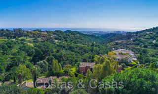 Majestueuse villa de charme à vendre, avec vue sur la mer, dans le complexe de golf le plus exclusif de La Zagaleta à Benahavis - Marbella 71431 