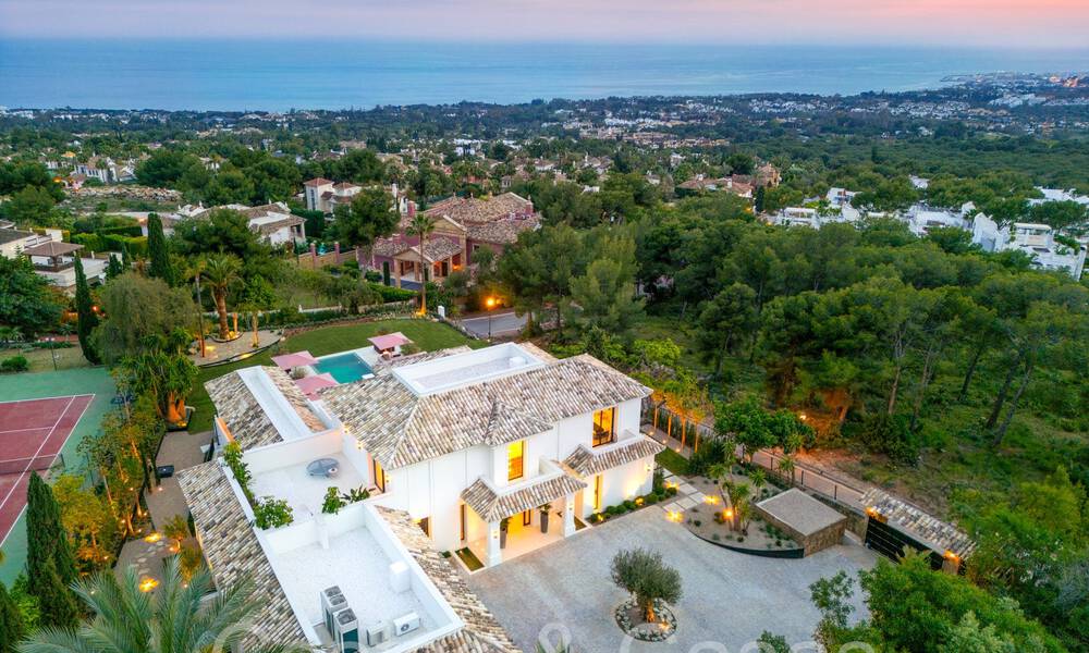 Villa de luxe majestueuse à vendre dans un style architectural méditerranéen à Sierra Blanca sur le Golden Mile de Marbella 71592