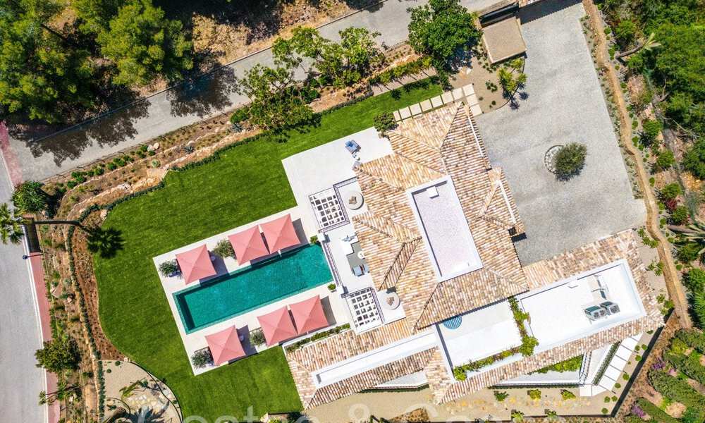 Villa de luxe majestueuse à vendre dans un style architectural méditerranéen à Sierra Blanca sur le Golden Mile de Marbella 71622