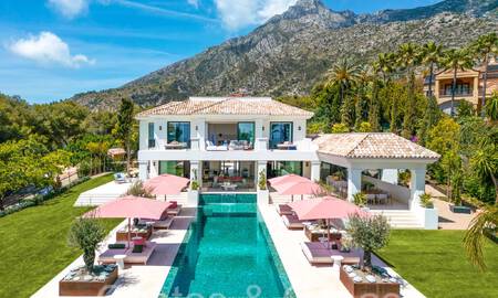 Villa de luxe majestueuse à vendre dans un style architectural méditerranéen à Sierra Blanca sur le Golden Mile de Marbella 71623