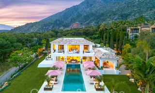 Villa de luxe majestueuse à vendre dans un style architectural méditerranéen à Sierra Blanca sur le Golden Mile de Marbella 71624 