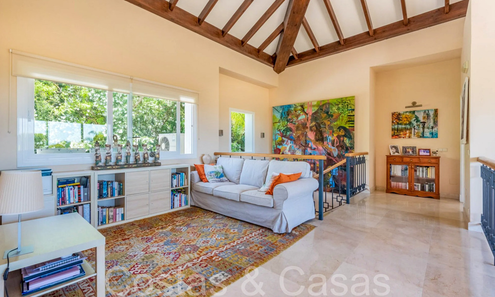 Villa de luxe de caractère à vendre dans une urbanisation privilégiée à Benahavis - Marbella 71813