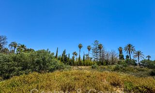 Terrain à bâtir avec projet exclusif à vendre pour une villa de luxe, avec vue sur la mer et à distance de marche de Puerto Banus, Marbella 71837 