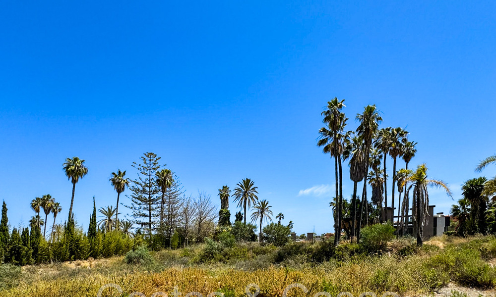 Terrain à bâtir avec projet exclusif à vendre pour une villa de luxe, avec vue sur la mer et à distance de marche de Puerto Banus, Marbella 71838