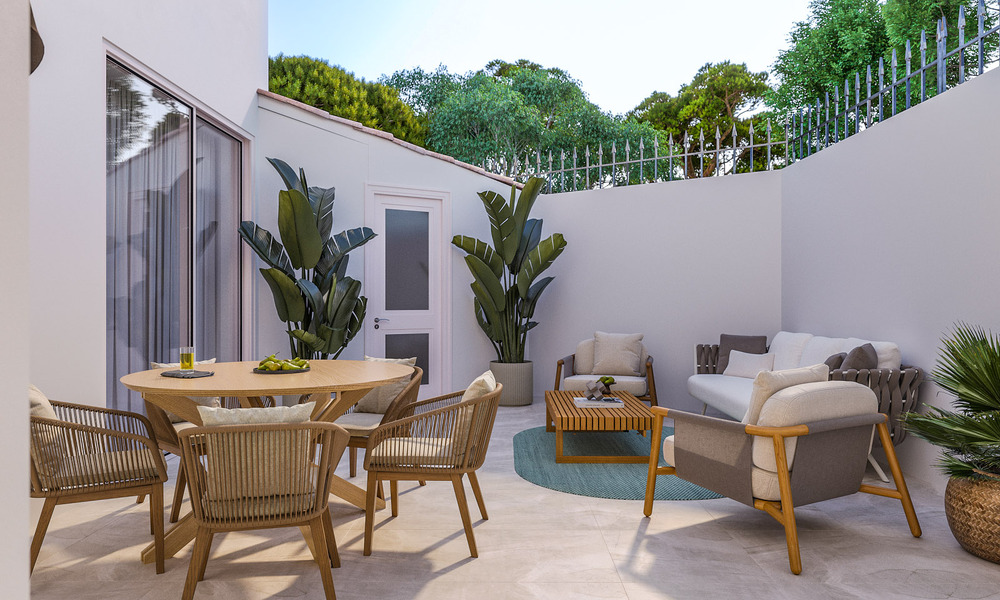 Maison mitoyenne contemporaine rénovée à vendre à distance de marche de la plage à Nueva Andalucia, Marbella 72128