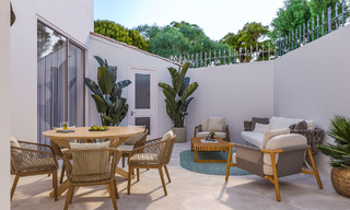 Maison mitoyenne contemporaine rénovée à vendre à distance de marche de la plage à Nueva Andalucia, Marbella 72128 