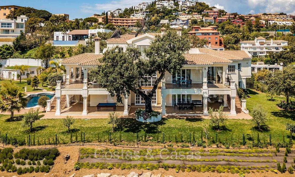 Majestueuse villa de style méditerranéen à vendre, avec vue sur la mer, dans un environnement naturel à l'est du centre de Marbella 72161