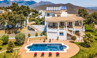 Majestueuse villa de style méditerranéen à vendre, avec vue sur la mer, dans un environnement naturel à l'est du centre de Marbella 72162 