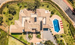 Majestueuse villa de style méditerranéen à vendre, avec vue sur la mer, dans un environnement naturel à l'est du centre de Marbella 72180 