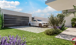 Villas architecturales mitoyennes de nouvelle construction à vendre sur le New Golden Mile, entre Marbella et Estepona 72189 