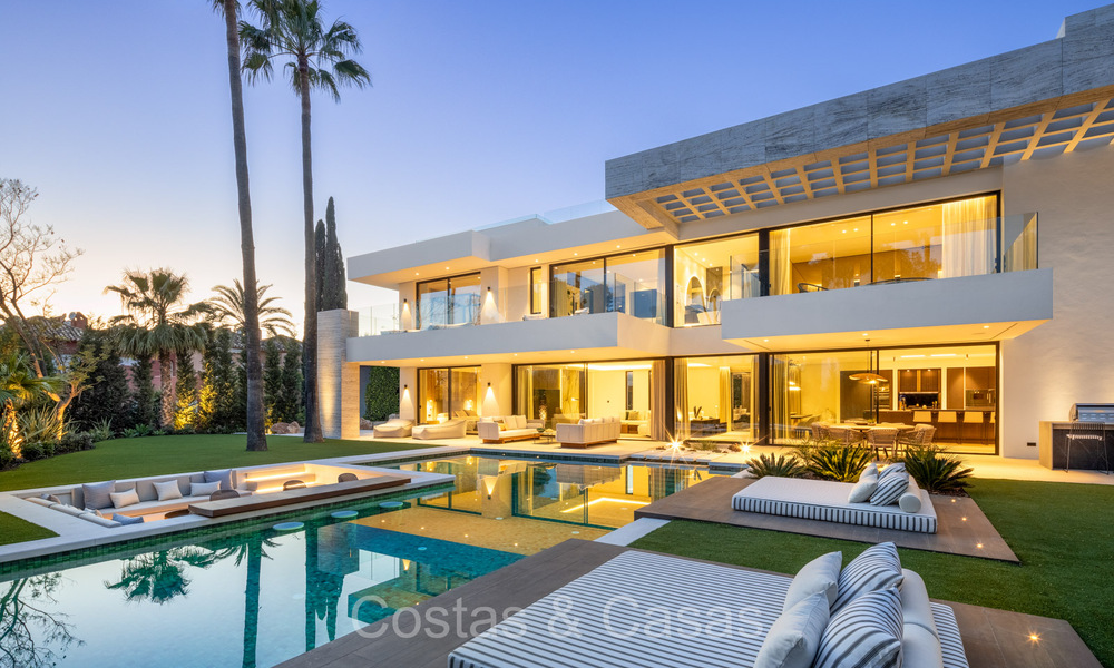 Impressionnante villa au design contemporain à vendre à Nueva Andalucia, Marbella 72199