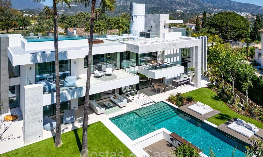 Impressionnante villa au design contemporain à vendre à Nueva Andalucia, Marbella 72202