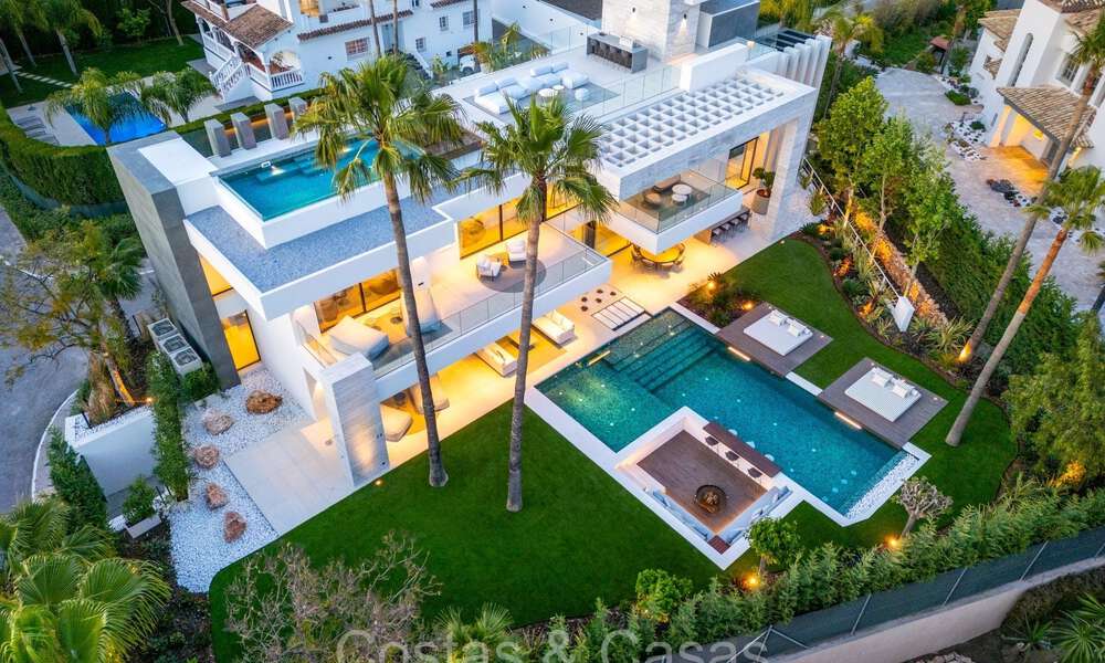 Impressionnante villa au design contemporain à vendre à Nueva Andalucia, Marbella 72204