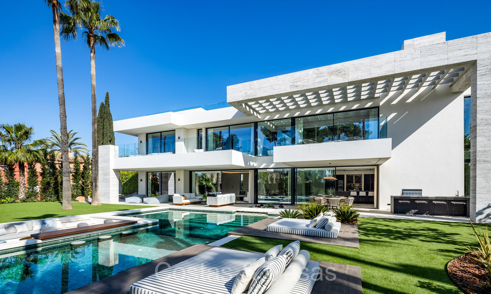 Impressionnante villa au design contemporain à vendre à Nueva Andalucia, Marbella 72209