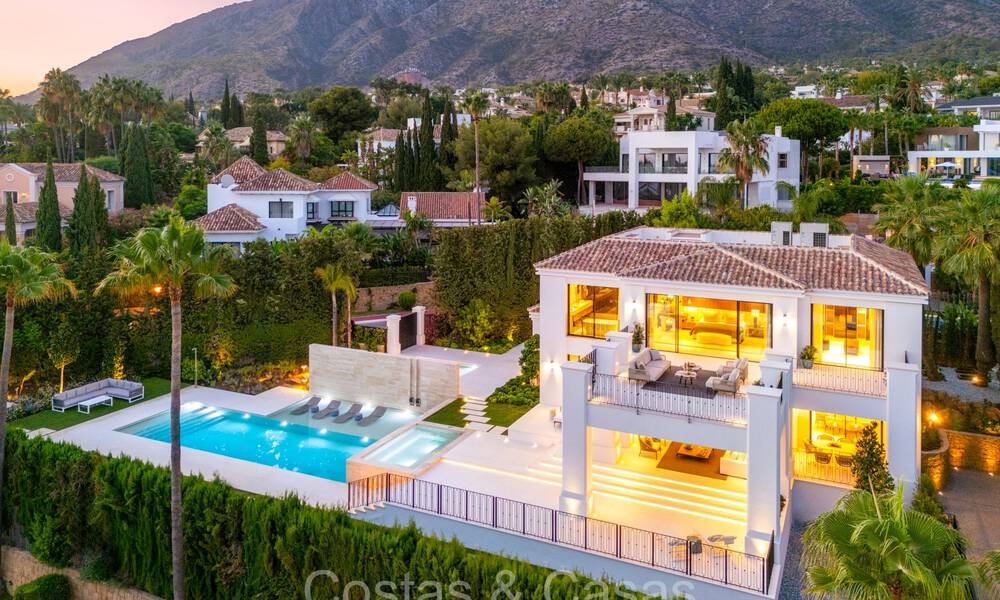 Villa de luxe majestueuse à l'architecture méditerranéenne moderne à vendre dans Sierra Blanca à Marbella 72439