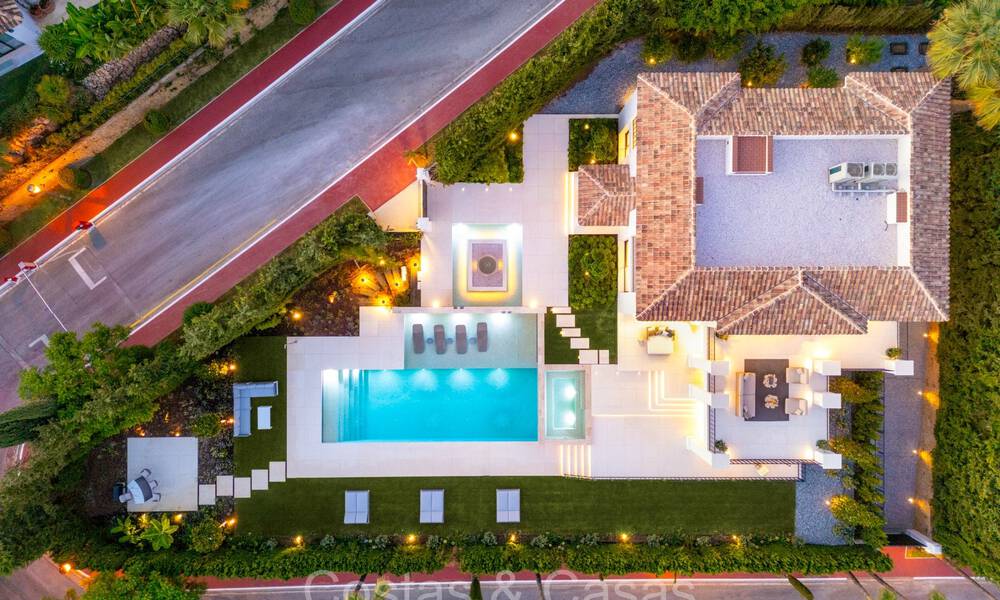 Villa de luxe majestueuse à l'architecture méditerranéenne moderne à vendre dans Sierra Blanca à Marbella 72440