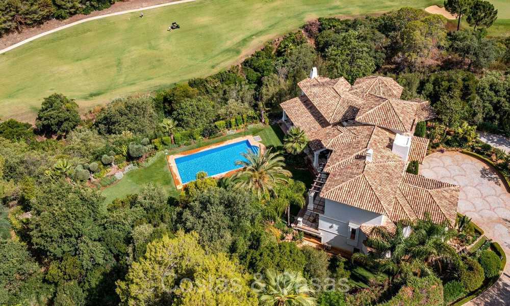 Prestigieuse villa de luxe espagnole à vendre à côté du terrain de golf dans La Zagaleta, Benahavis - Marbella 72453