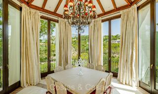 Prestigieuse villa de luxe espagnole à vendre à côté du terrain de golf dans La Zagaleta, Benahavis - Marbella 72456 