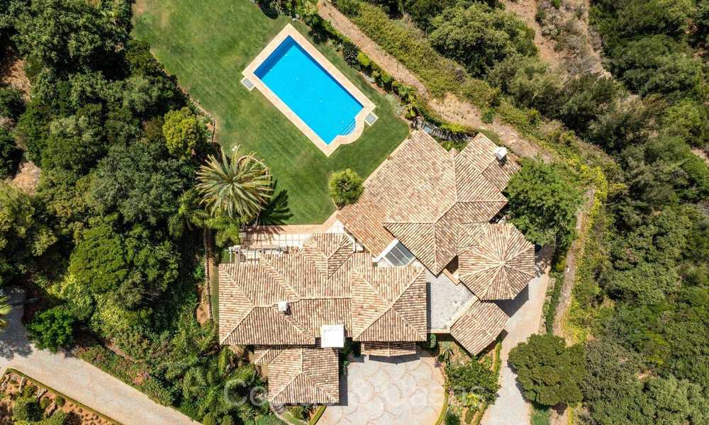 Prestigieuse villa de luxe espagnole à vendre à côté du terrain de golf dans La Zagaleta, Benahavis - Marbella 72461