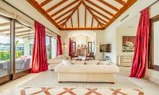 Prestigieuse villa de luxe espagnole à vendre à côté du terrain de golf dans La Zagaleta, Benahavis - Marbella 72467 