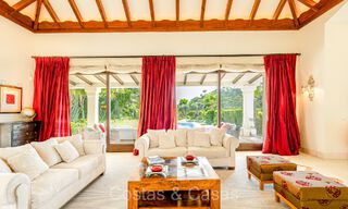 Prestigieuse villa de luxe espagnole à vendre à côté du terrain de golf dans La Zagaleta, Benahavis - Marbella 72468 