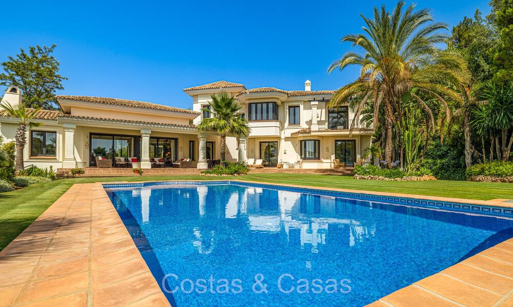 Prestigieuse villa de luxe espagnole à vendre à côté du terrain de golf dans La Zagaleta, Benahavis - Marbella 72471