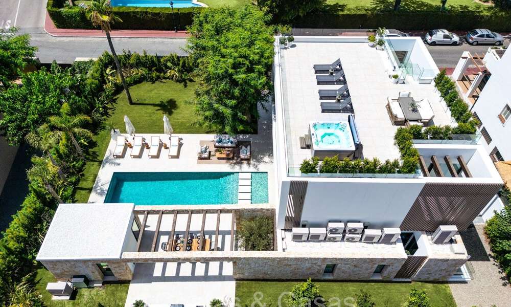 Nouvelle villa de luxe ultramoderne à vendre, à quelques pas de la plage de San Pedro, Marbella 72477