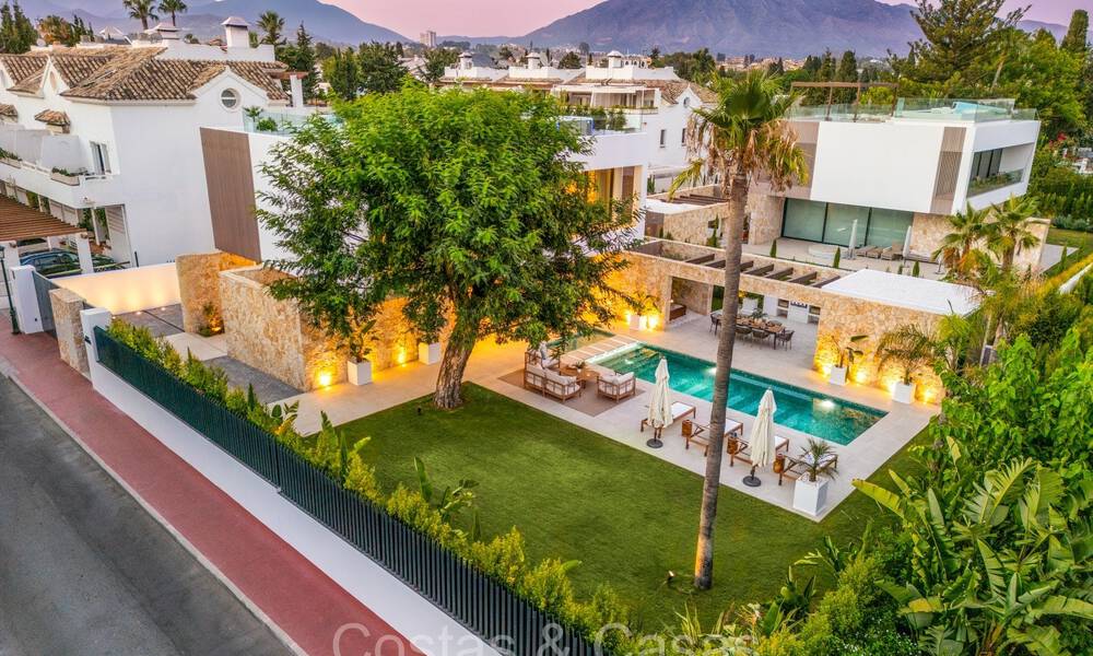 Nouvelle villa de luxe ultramoderne à vendre, à quelques pas de la plage de San Pedro, Marbella 72479