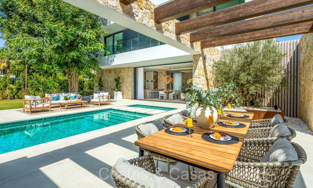 Nouvelle villa de luxe ultramoderne à vendre, à quelques pas de la plage de San Pedro, Marbella 72491