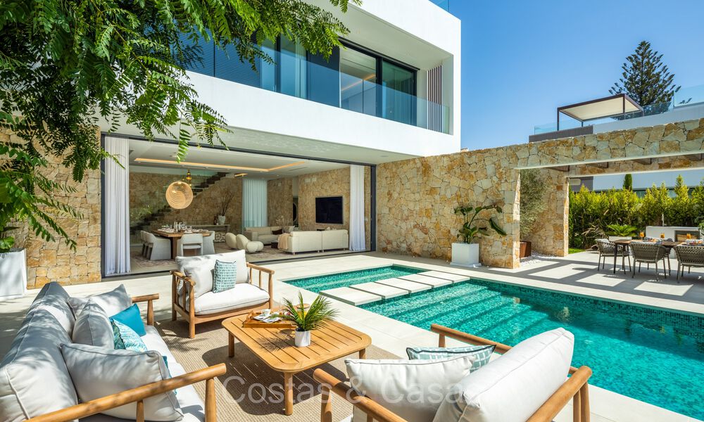 Nouvelle villa de luxe ultramoderne à vendre, à quelques pas de la plage de San Pedro, Marbella 72494